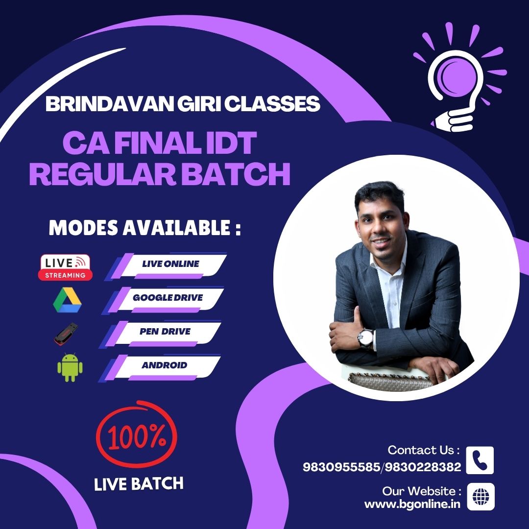 best CA Tax classes, Best CMA Tax Classes